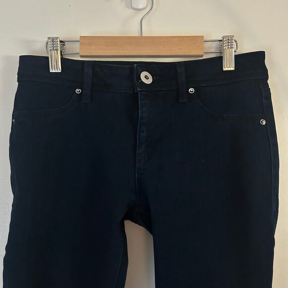 DL1961 Women's Emma Denim Legging Jegging Dark Blue Navy Stretch Jeans 26 - Picture 3 of 11